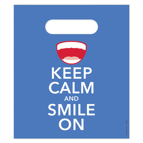 7.75 x 9 Keep Calm Bags 100 pcs
