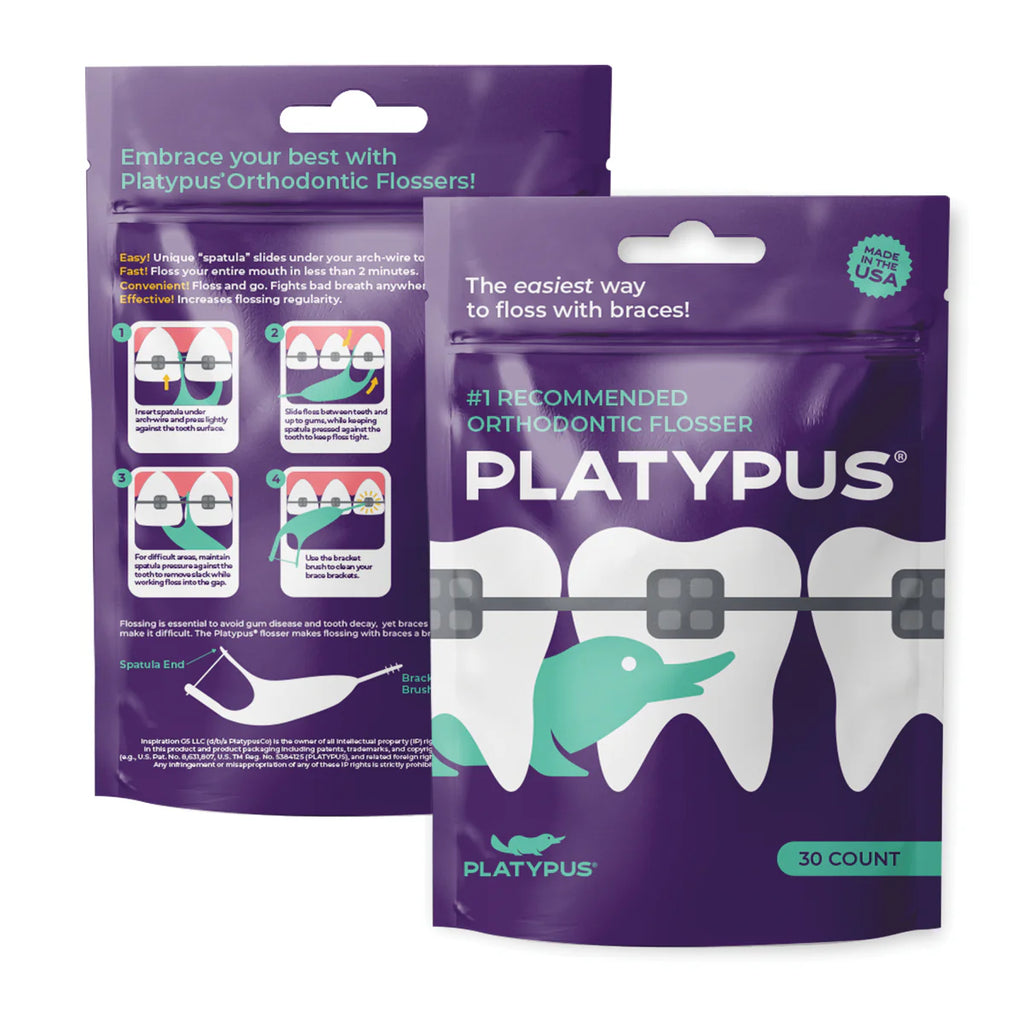 Platypus Orthodontic Flossers for braces 30 count