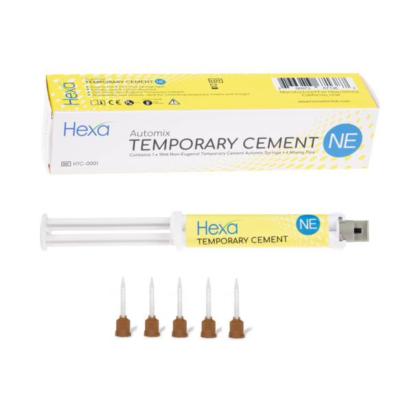 Hexa Temporary Cement Non-Eugenol NE Automix Syringe – Anson