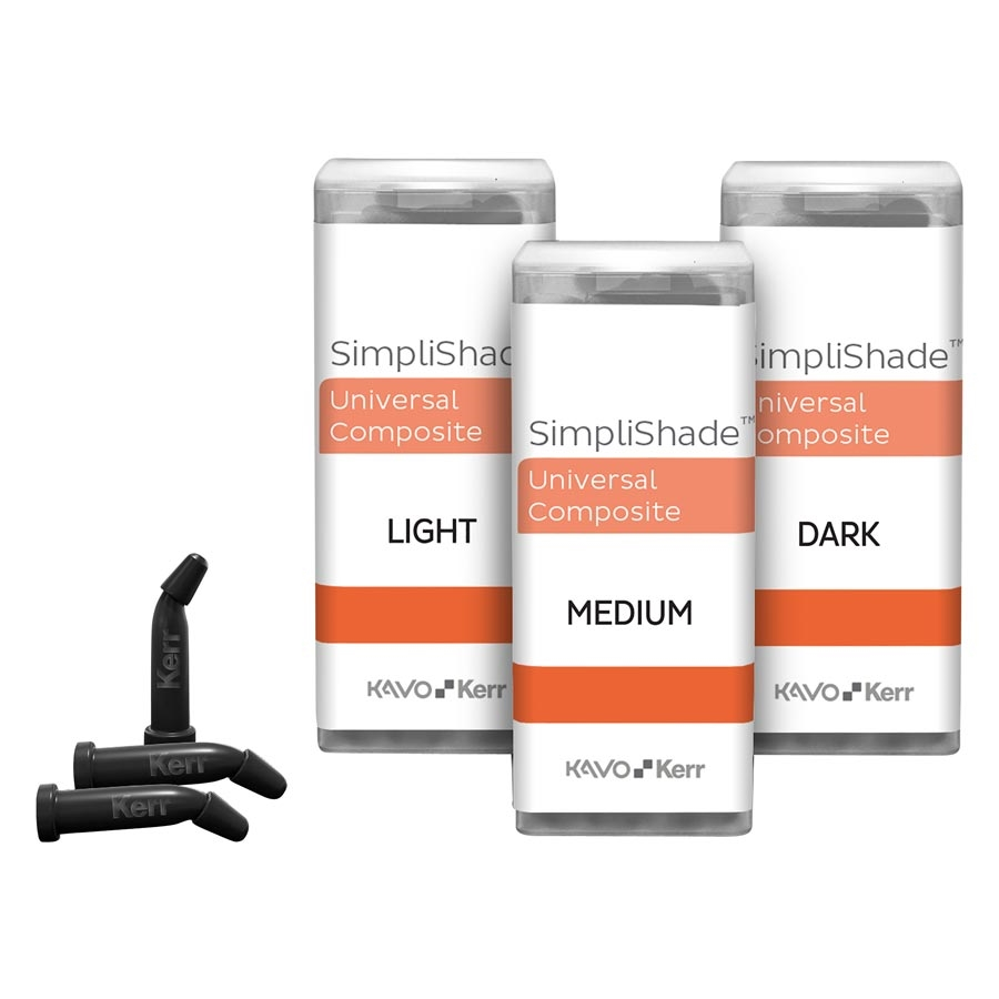Kerr SimpliShade Universal Composite Unidose 20pcs/pk Buy 4 Get 1 Free promo code NPFW25
