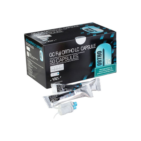 GC Fuji Ortho LC Orthodontic Cement 50 Capsules