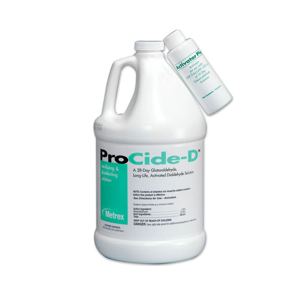 Metrex ProCide D Sterilants Instrument Disinfection 1 Gallon Bottle Buy 4 Get 1 Free promo code NPFW25