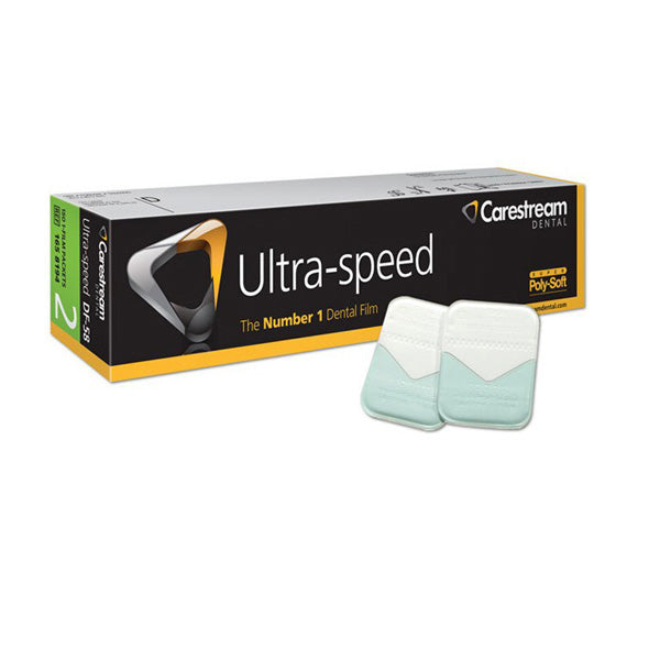 Carestream (Kodak) Ultra-speed DF-58 #2 Dental X-Ray Film