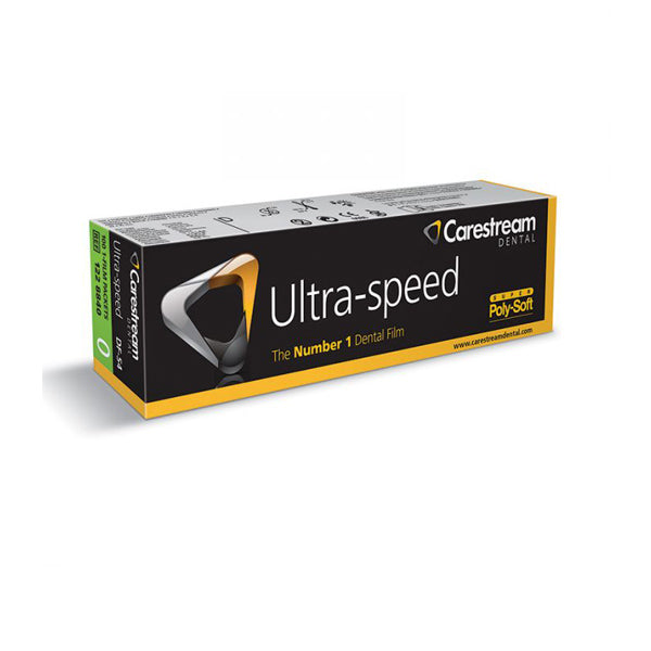 Carestream (Kodak) Ultra-speed DF-54 #0 Periapical Dental X-Ray Film