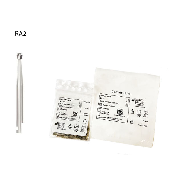Carbide Burs Latch Type RA2 for Slow Speed latch Made by Beavers
