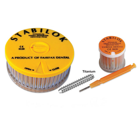 Fairfax Stabilok Titanium Dentin Pins