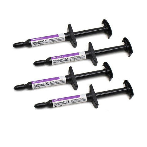 3M Unitek Transbond XT Refill 4 x 4 Gm Syringes Orthodontic Adhesive Bracket Bonding