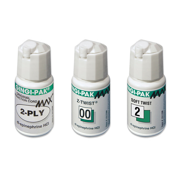 Gingi-Pak Max Z-Twist Epinephrine Knitted Retraction cord