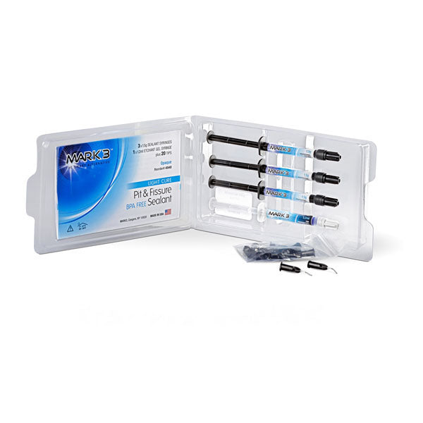 Mark3 Pit and Fissure Sealant Syringe Kit Opaque