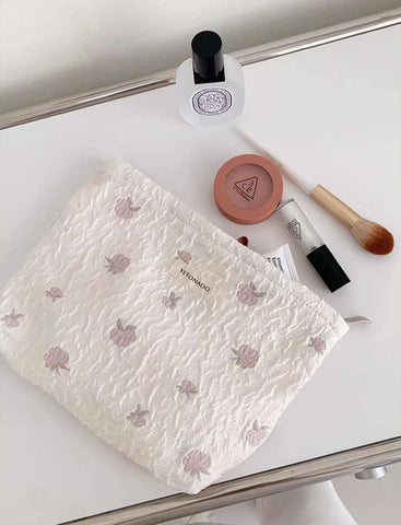 Free Rose makeup bag with Order over $400