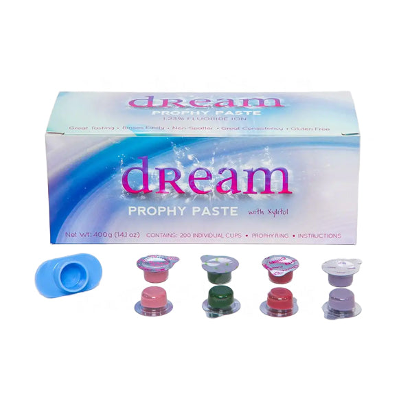 Dream Prophy Paste 1.23% APF Non Splatter (Made in USA)