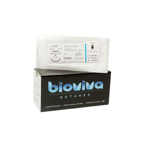 Bioviva Suture 12 Pcs (Package Damaged)