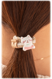 Free 3 Kitty Elastic Hair Tie with Order over $200