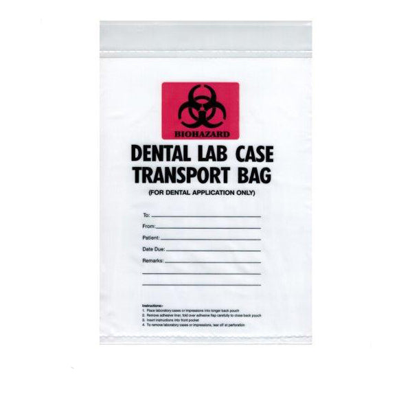 Disposable Lab Transport Bags 100 pcs/box (Package Damaged)