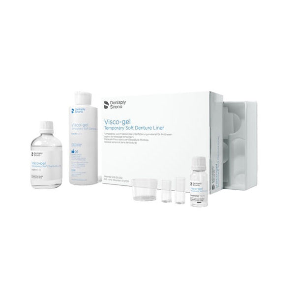 Dentsply Visco-gel Tissue Conditioner and Temporary Soft Liner Complete Kit