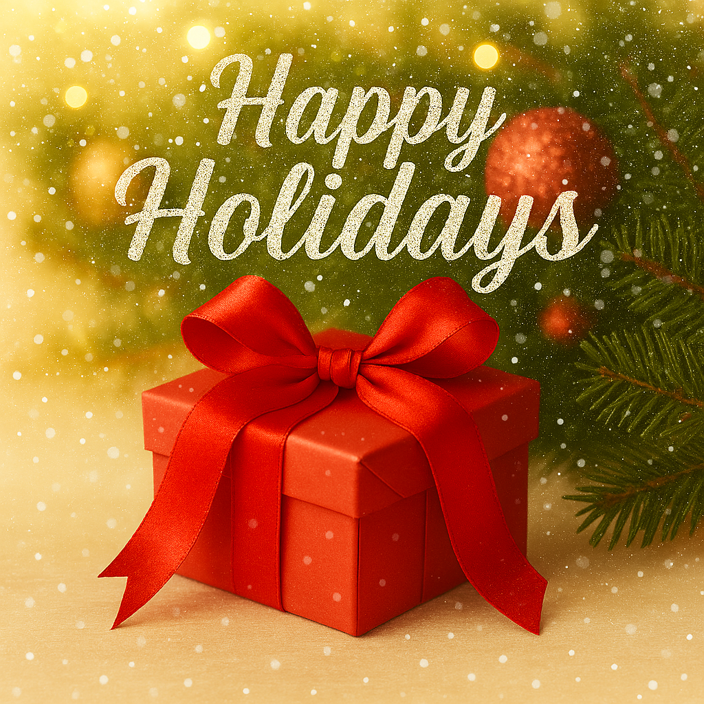 Free Holidays Gifts with Order over $300