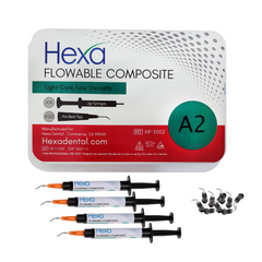 Hexa Flowable Composite Light Cure Low Viscosity Syringe