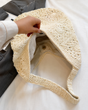 Free Beige Handwoven tote bag with Order over $500