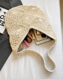 Free Beige Handwoven tote bag with Order over $500