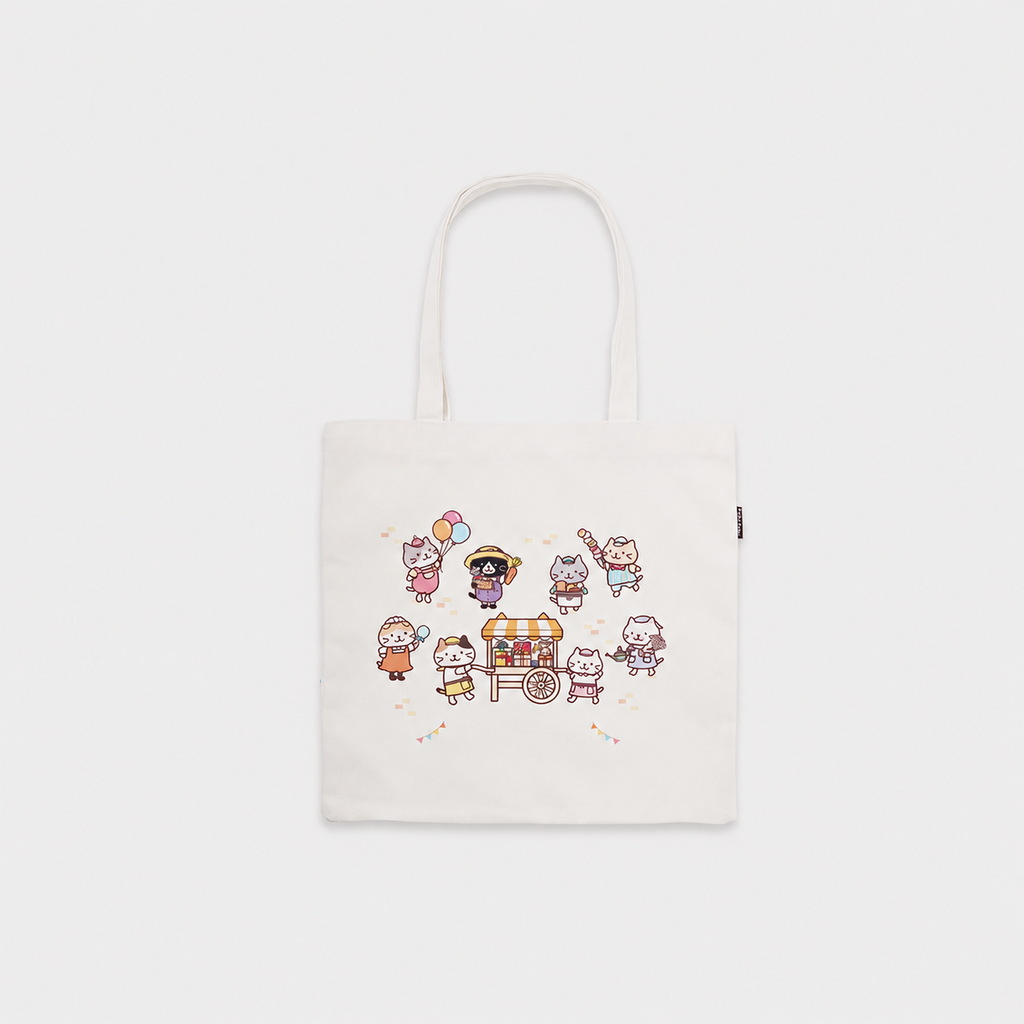 Free Kitties Group tote bag with Order over $500