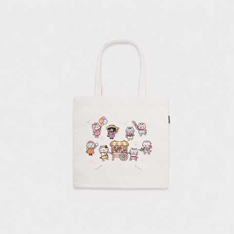 Free Kitties Group tote bag with Order over $500