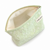 Free makeup bag green with Order over $400