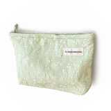 Free makeup bag green with Order over $400