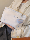 Free makeup bag white with Order over $400