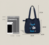 Free dark blue doggie tote bag with Order over $500