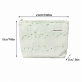 Free makeup bag green with Order over $400
