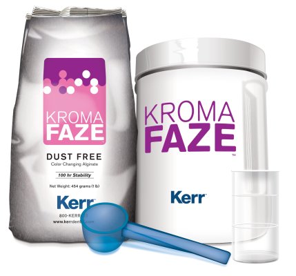 Kerr KromaFaze Alginate Dust Free Fast 1 lb Canister