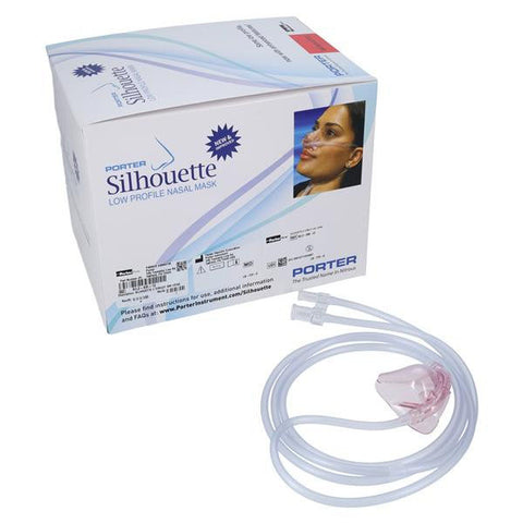 Porter Silhouette Low Profile Nasal Mask 11 pk (Package Damaged)