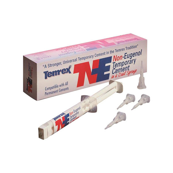 Temrex TNE Non-Eugenol Temporary Cement Dual Kit – Anson Dental Supply