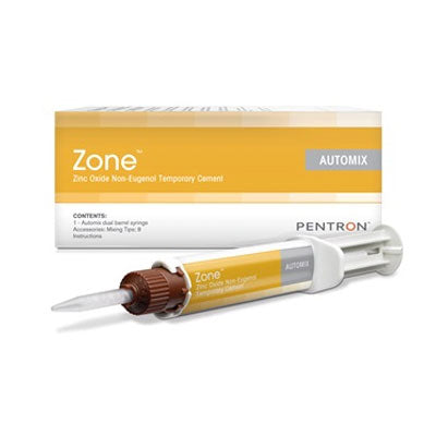 Kerr Pentron Zone Temporary Cement Automix Syringe