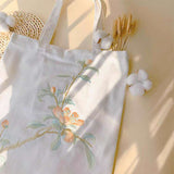 Free Embroidered canvas tote bag with Order over $500