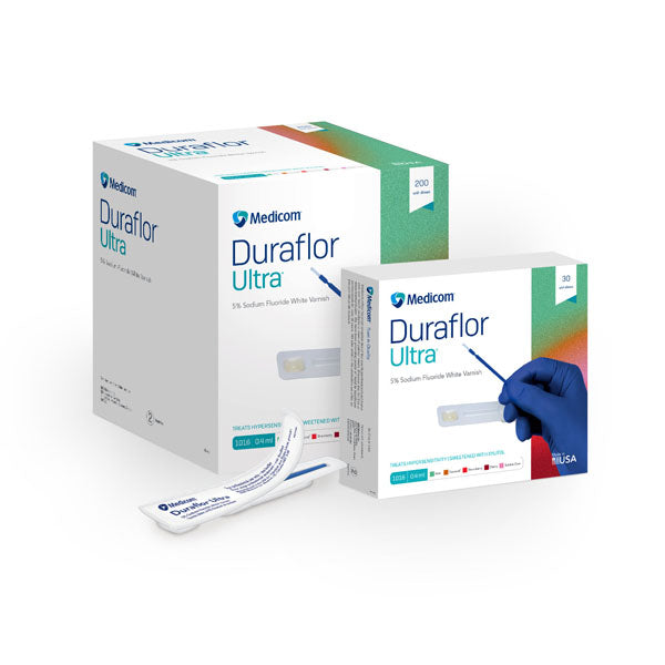 Medicom Duraflor Ultra 5% Sodium Fluoride White Varnish in Unit Dose