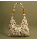 Free Straw brown tote bag with Order over $400