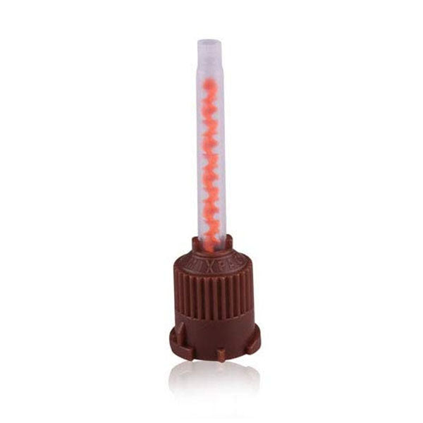 Kerr Maxcem Elite Automix Tips 4: 1 Wide 33879 (brown hub, orange mixer) 8/pkg