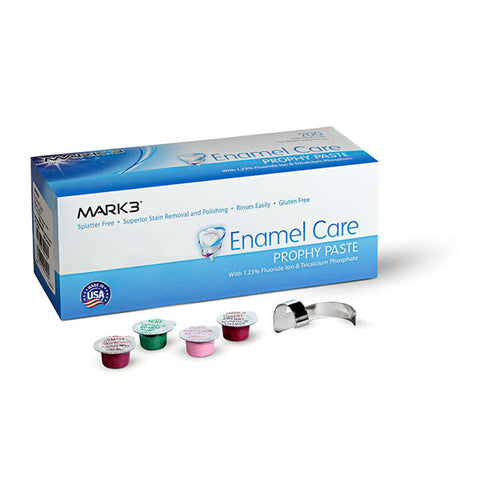 Mark3 Enamel Care Prophy Paste 1.23% APF (Made in USA)