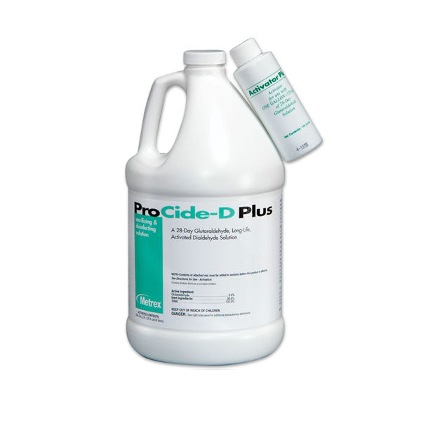 Metrex ProCide D Plus Sterilants Instrument Disinfection 1 Gallon Bottle