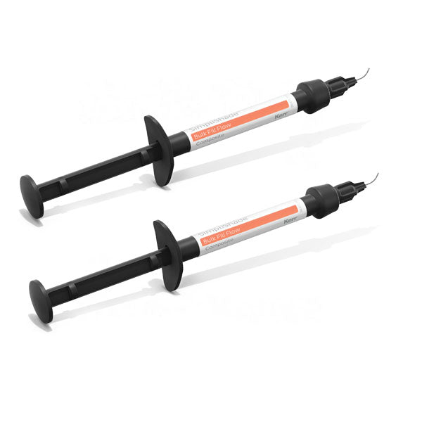 Kerr SimpliShade Bulk Fill Flow Syringes 2 pcs/pk Buy 4 Get 1 Free promo code NPSS24