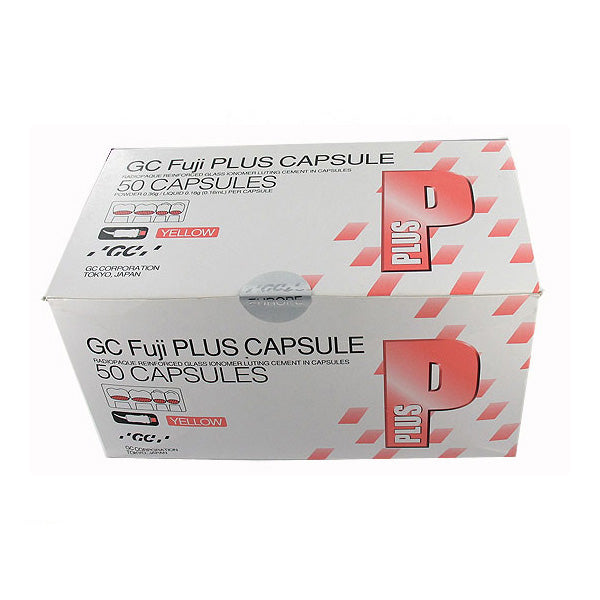 GC Fuji Plus Yellow Luting Cement Capsule Refill 50/Pk