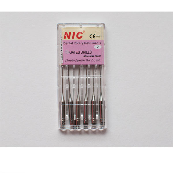 NIC Dental Gates Glidden Drills 32 mm 6 pcs