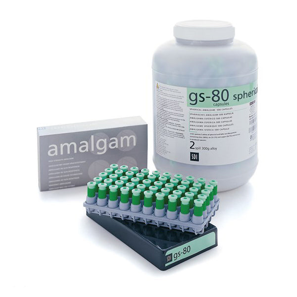 SDI GS-80 Regular Set 2 Spill 600 mg Econ 50 pcs Alloys Amalgam