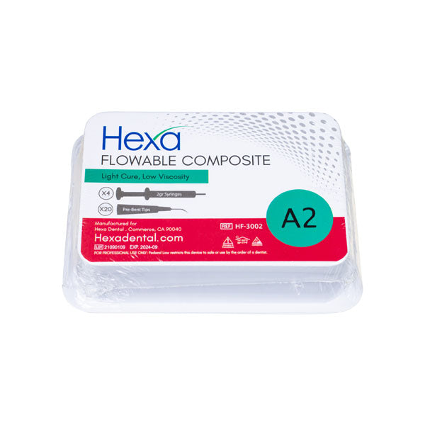 Hexa Flowable Composite Light Cure Low Viscosity Syringe