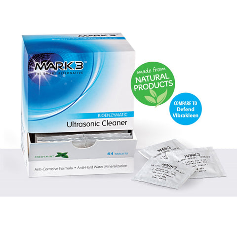 Ultrasonic Enzyme Cleaning Tablets by Mark3 64 pcs/box