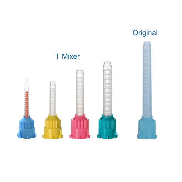 T Mixer ™ Mixing Tips Save up to 30% of residual material