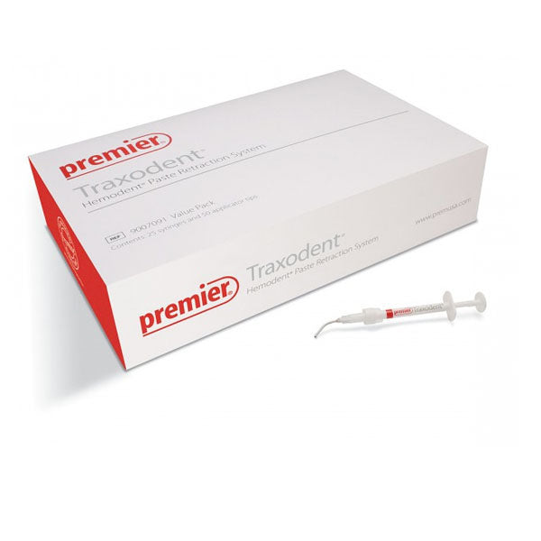 Premier Traxodent Hemodent Paste Retraction System Value Kit