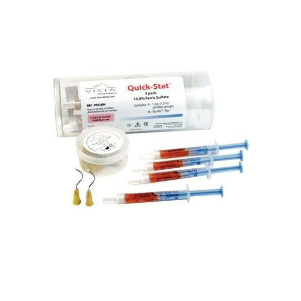 Vista Quick-Stat FS Standard Kit 4 Syringes – Anson Dental Supply