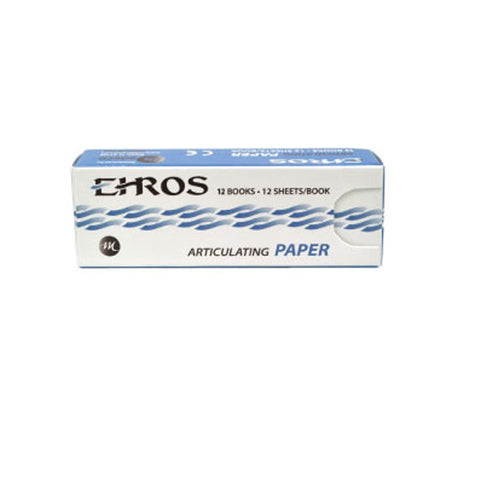 Articulating Paper Straight Thin Blue,30 microns,10 books x 40sheets/b Articulating Paper Straight Thin Blue,30 microns,10 books x 40sheets/b